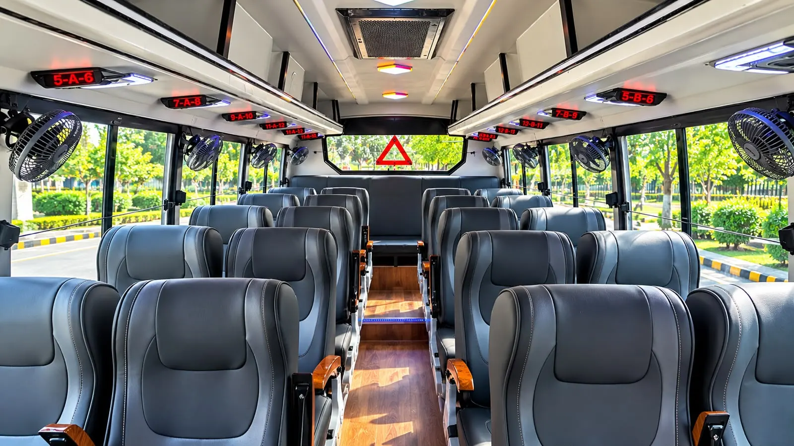 27-seater Mini bus vehicle