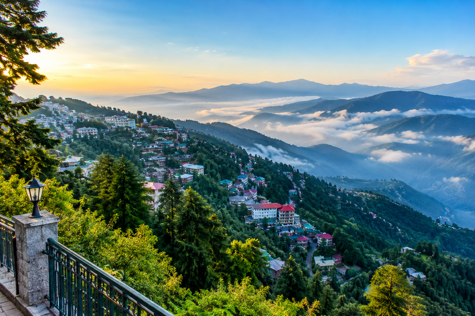 Mussoorie scenery