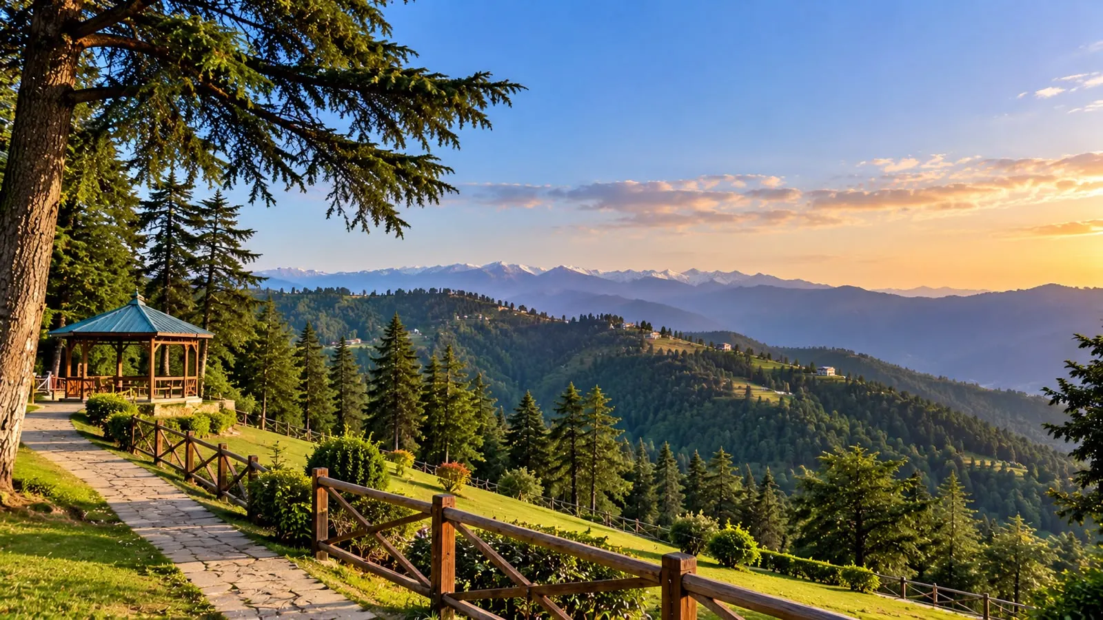 Shimla Naldehra scenery