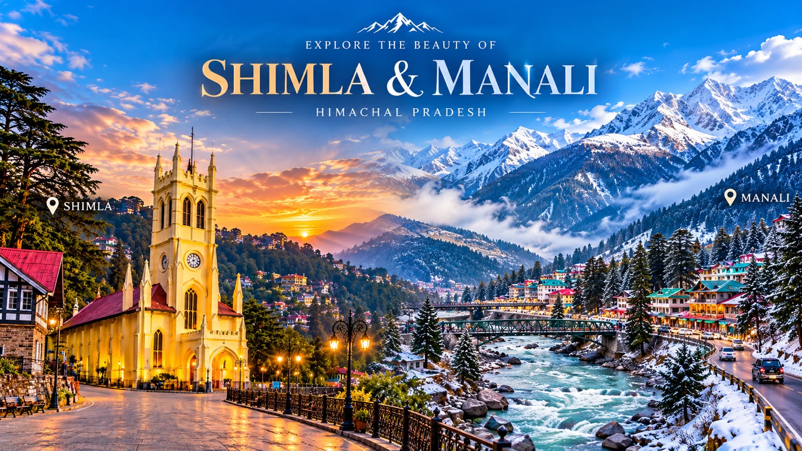 Shimla Manali scenery