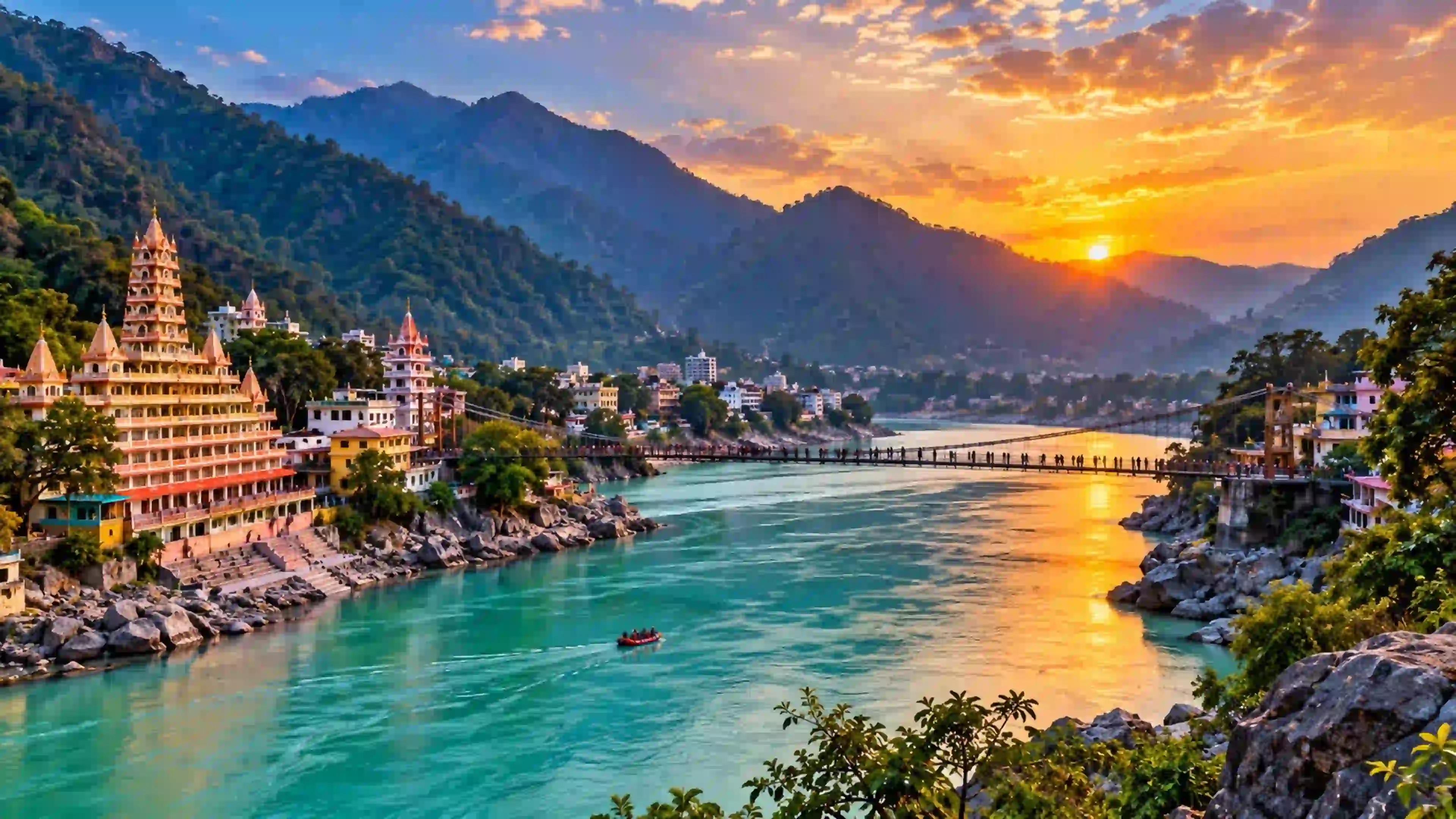 Rishikesh scenery